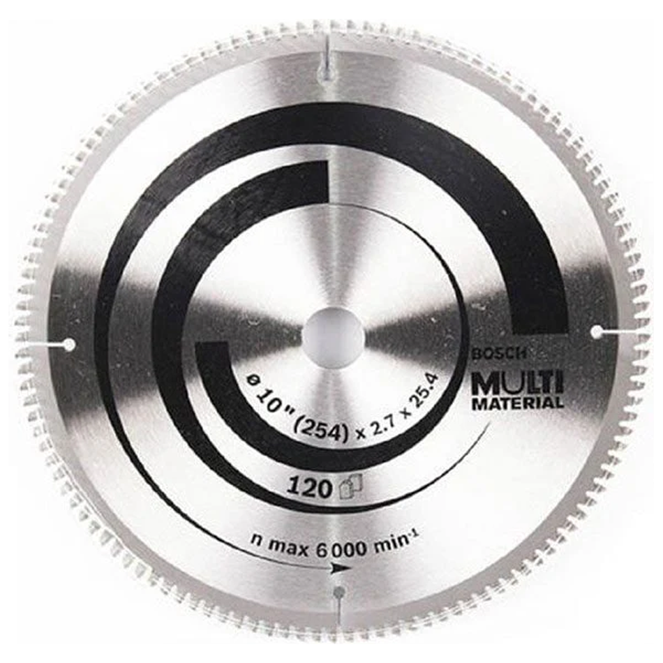 Bosch Multi-Material Circular Saw Blade 10"x30x120T (2608642203) | Bosch by KHM Megatools Corp. Main image