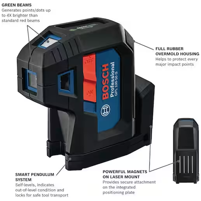 Bosch GPL 5G Five Point Laser Level Secondary image