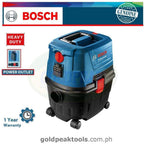 Bosch GAS 15 PS Wet & Dry Vacuum (With Power Outlet) - Goldpeak Tools PH Bosch