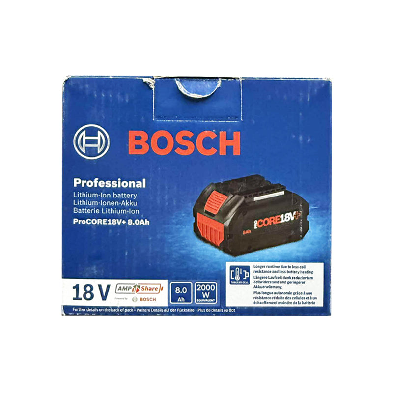 Bosch ProCore 18V + 8.0Ah PERFORMANCE Battery | Bosch by KHM Megatools Corp.