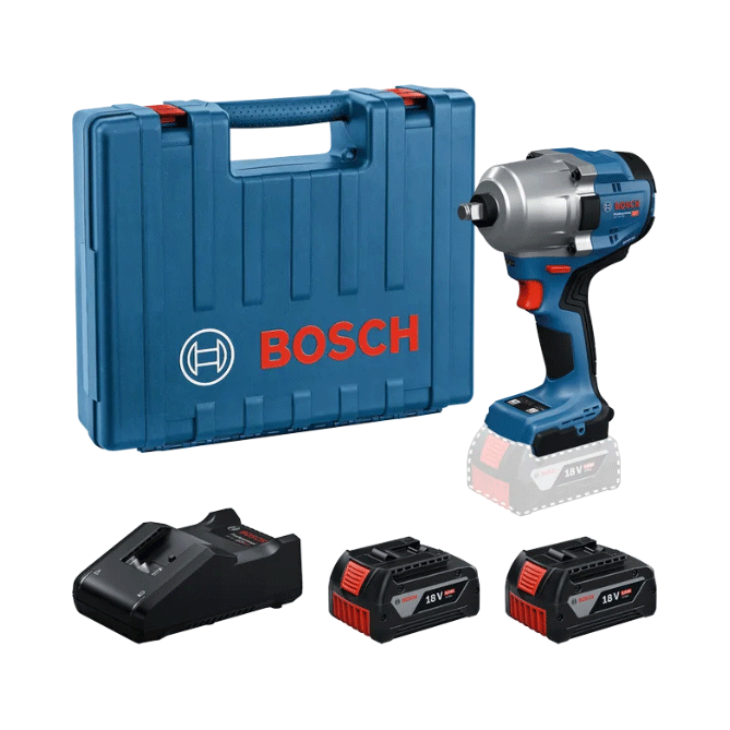 Bosch GDS 18V-780 Cordless Brushless Impact Wrench 1/2" Drive 780Nm (Set) | Bosch by KHM Megatools Corp. Main image