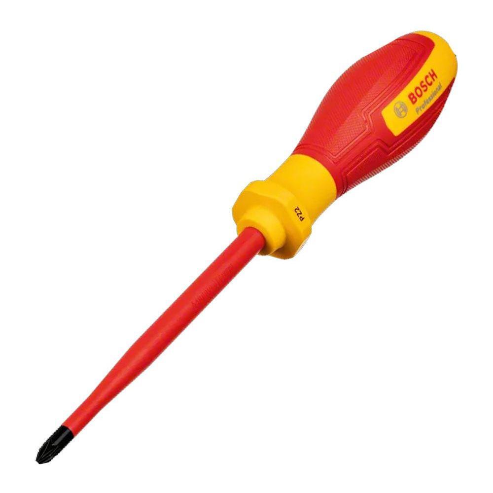 Bosch VDE  PZ2/SL Screwdriver PZ2/SL x 125mm (1600A02ND7) | Bosch by KHM Megatools Corp. Main image