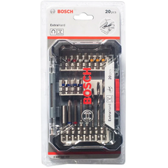 Bosch Pick and Click Mixed Drill Bits and Drive Bit Set 20Pcs (2608522422) | Bosch by KHM Megatools Corp.