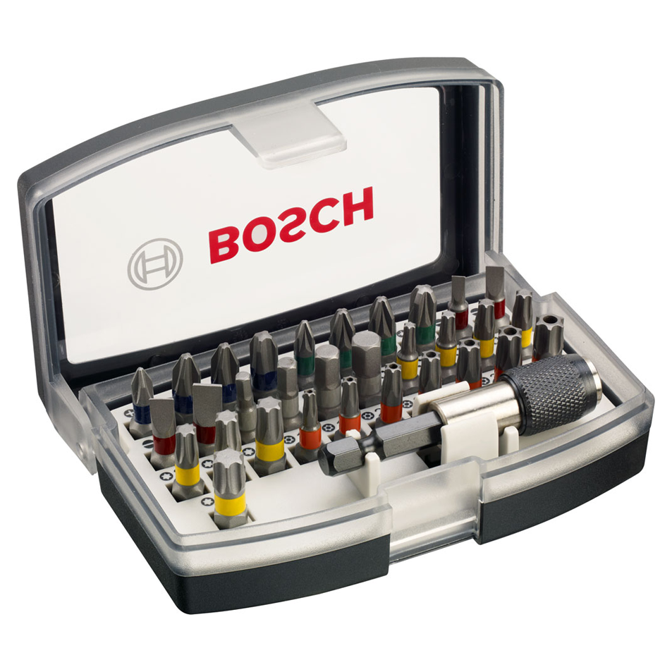 Bosch Screwdriver Bit Set 32Pcs with Color Coding | Bosch by KHM Megatools Corp. Main image