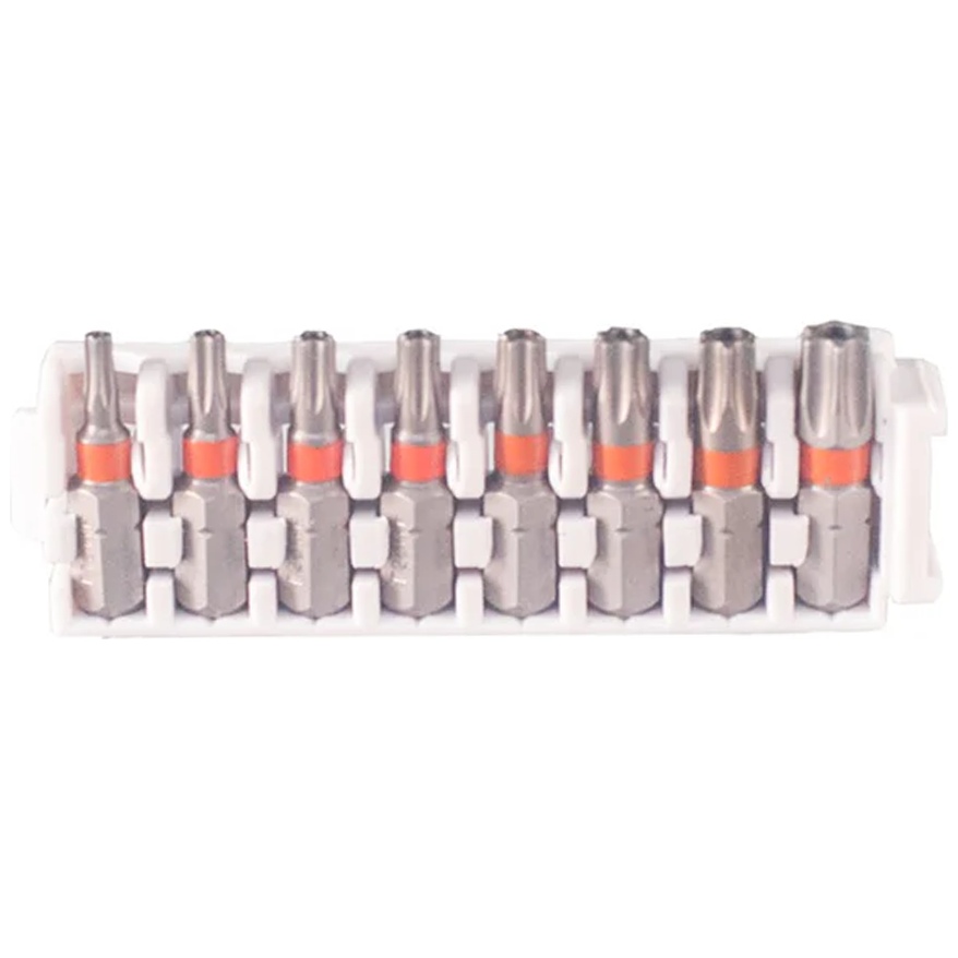 Bosch Security Torx Pick and Click Insert Impact Bit Set 8pcs (2608522416) | Bosch by KHM Megatools Corp. Main image