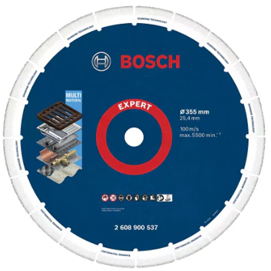 Bosch Diamond Cut Off Wheel 14" for Metal (2608900537)