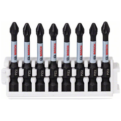 Bosch Impact Power PZ2 Screwdriver Bit 50MM Set 8Pcs (2608522331) | Bosch by KHM Megatools Corp.