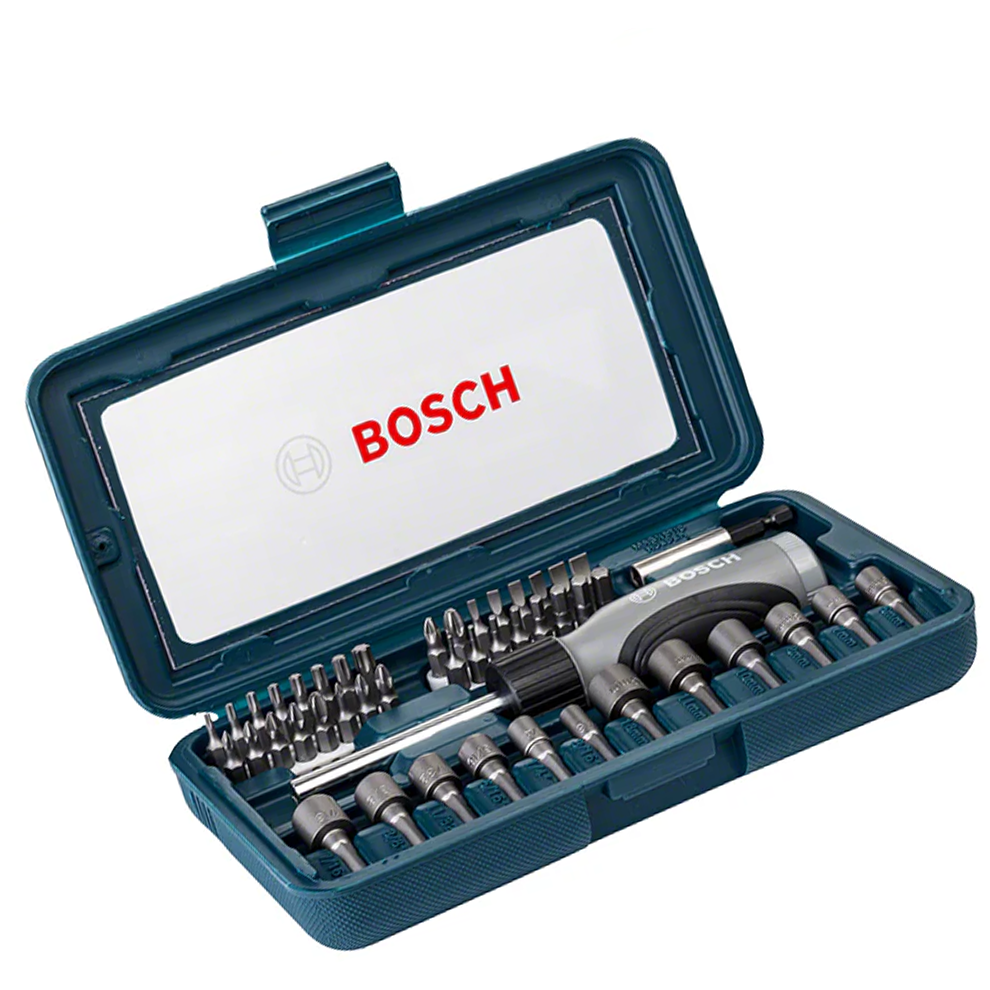 Bosch Screwdriver Set 46Pcs (2607017399) | Bosch by KHM Megatools Corp.