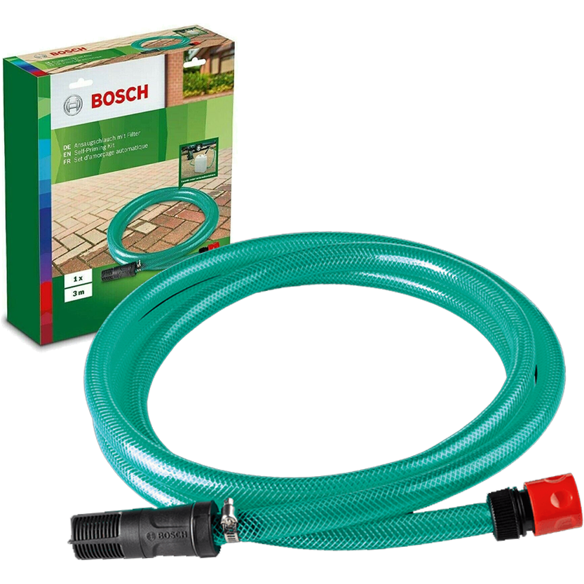 Bosch Self Priming kit Hose with Adaptor for AQT Pressure Washers | Bosch by KHM Megatools Corp. Main image