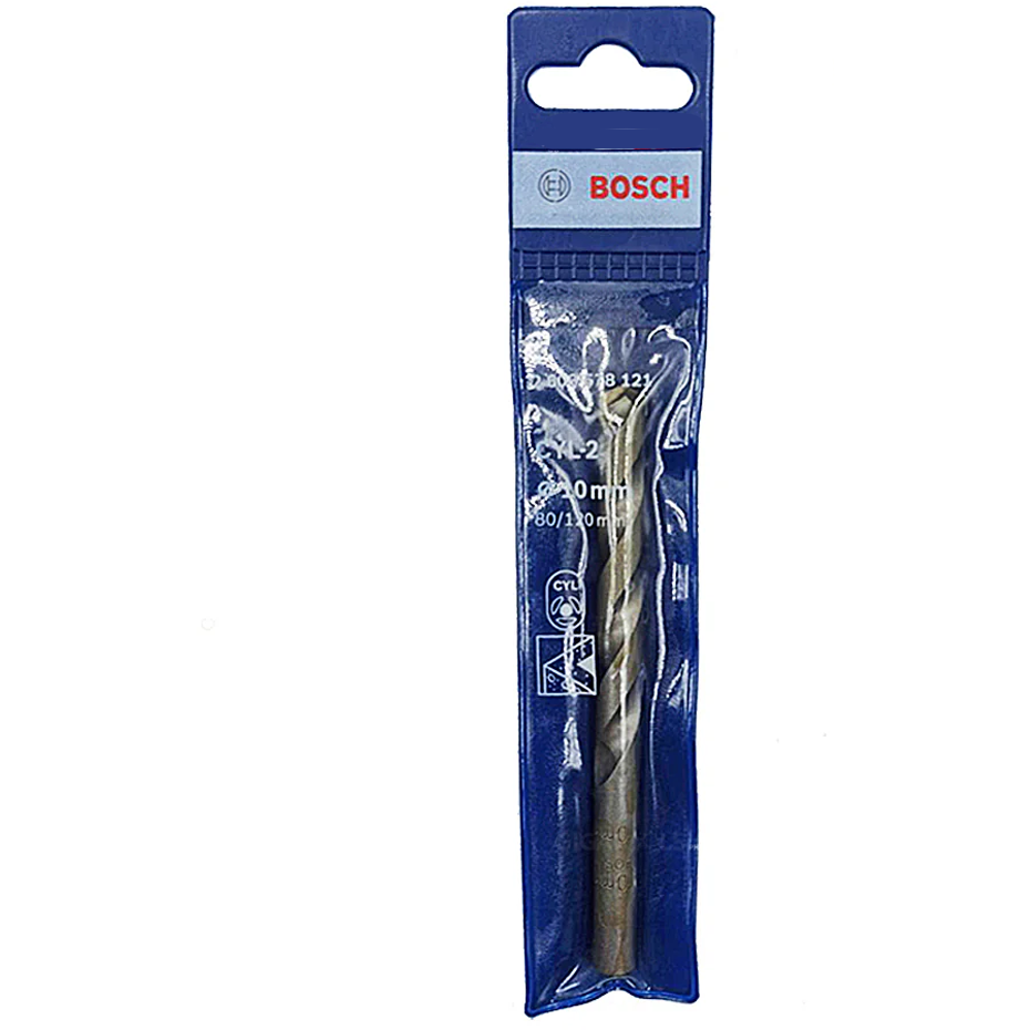 Bosch CYL-2 Masonry Drill Bit 10mm (2608578121) | Bosch by KHM Megatools Corp.
