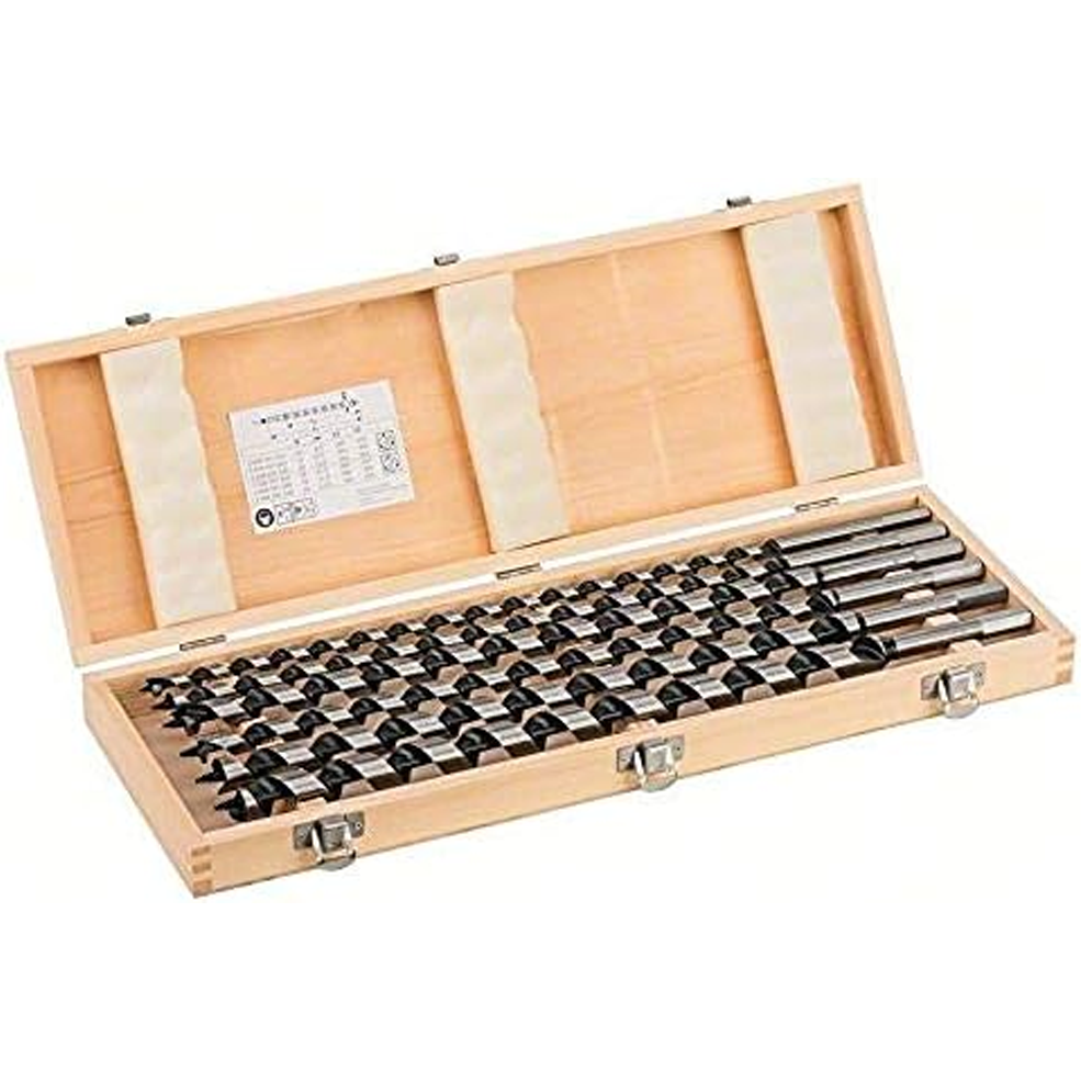 Bosch Wood Spur Auger Drill Bit Set 6Pcs 450MM (2607019323) | Bosch by KHM Megatools Corp. Main image