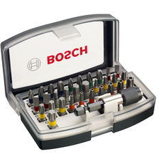 Bosch Screwdriver Bit Set 32Pcs with Color Coding | Bosch by KHM Megatools Corp.