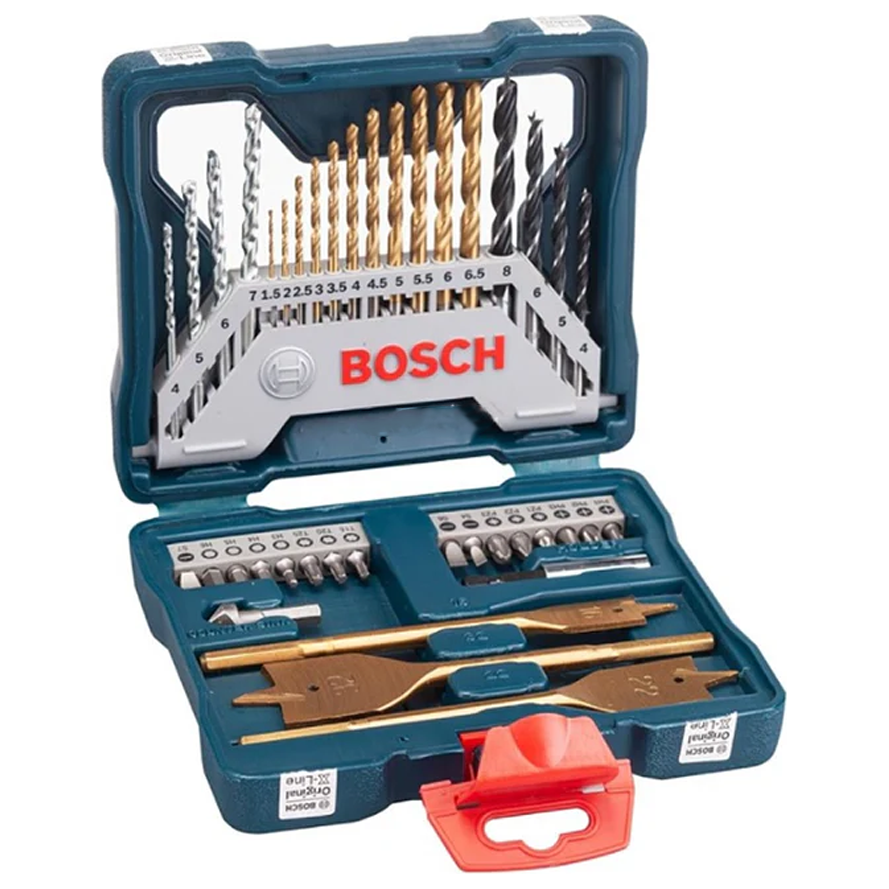 Bosch Premium X-Line Combination Drill bits and Accessory kit Set 40pcs (2607017512) | Bosch by KHM Megatools Corp. Main image