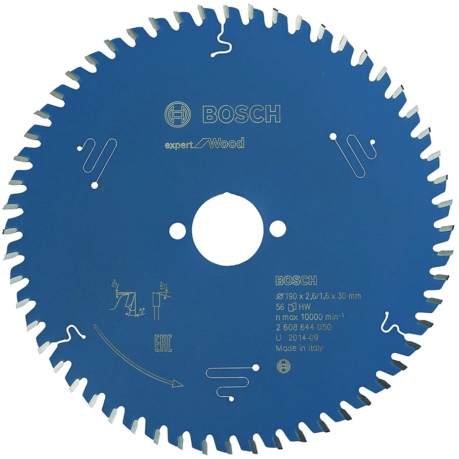 Bosch Circular Saw Blade Expert for Wood 7"x56T (2608644050) | Bosch by KHM Megatools Corp.