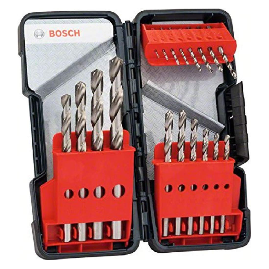 Bosch HSS-G Metal Drill Bit Set 18Pcs (2607019578) | Bosch by KHM Megatools Corp.
