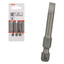 Bosch Flat Head Extra Hard Screwdriver Bits 3Pcs 49MM | Bosch by KHM Megatools Corp.