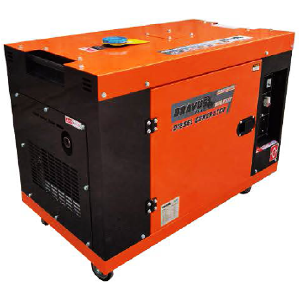 Bravus DG9800BR Diesel Generator 10KVA | Bravus by KHM Megatools Corp. Main image