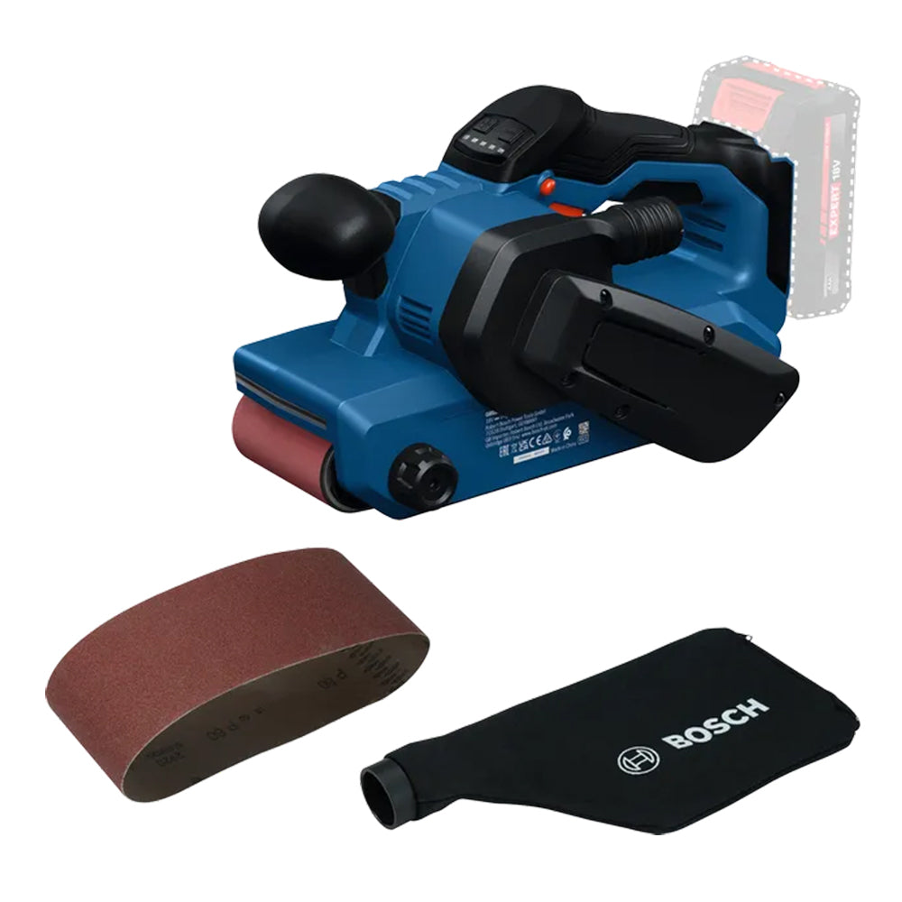 Bosch GBS 18V-75 PRO Heavy Duty Cordless Belt Sander (75 x 533mm) - ToolsSavvy.ph