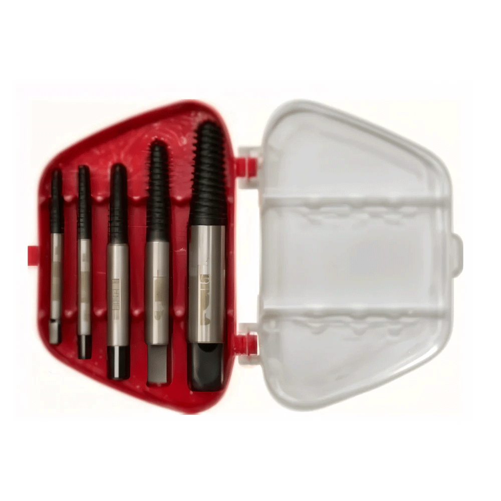 Butterfly 5-pc. Screw Extractor Set #810 (Taiwan) | Butterfly by KHM Megatools Corp. Main image