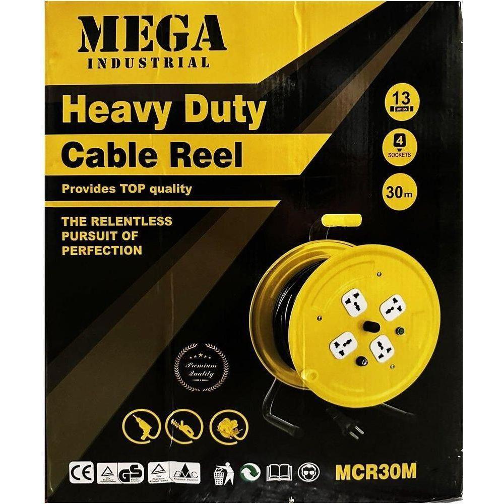 Megatools MCR30M Extension Cord Cable Reel Set 30 meters Secondary image