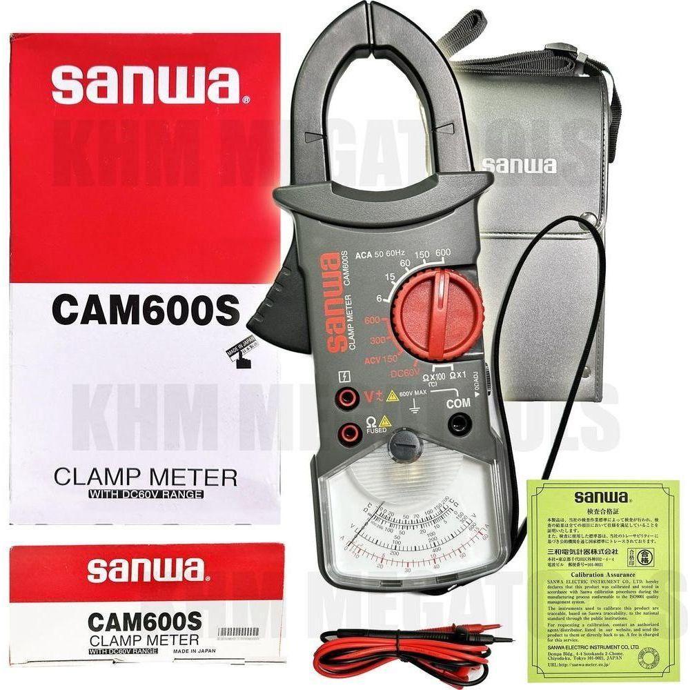 Sanwa CAM600S AC Analog Clamp Meter / Multi Tester - KHM Megatools Corp. Main image