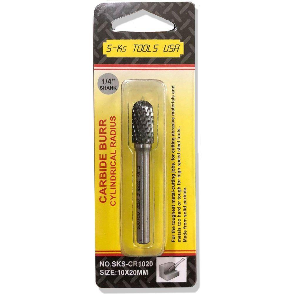 S-Ks Tools CR1020 Carbide Burrs (Cylindrical Radius) for Grinding - Goldpeak Tools PH S-Ks Tools USA Main image
