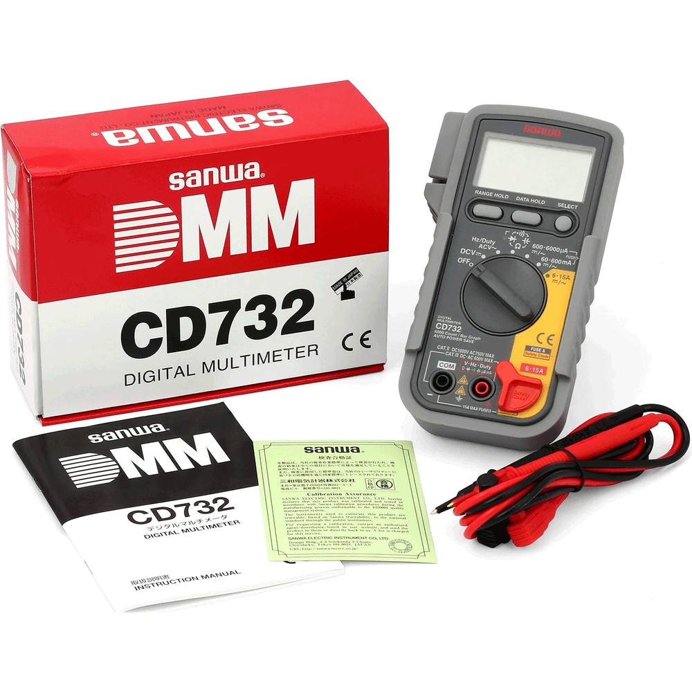 Sanwa CD732 Digital Multi Tester / Meter [Multi-Function]