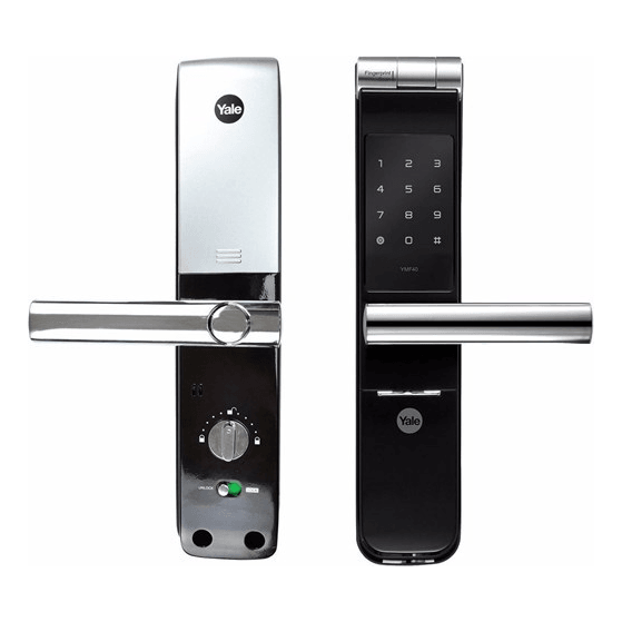 Yale YMF-40 Digital Mortise Lock with Lever Handle (All Access) | Yale by KHM Megatools Corp.