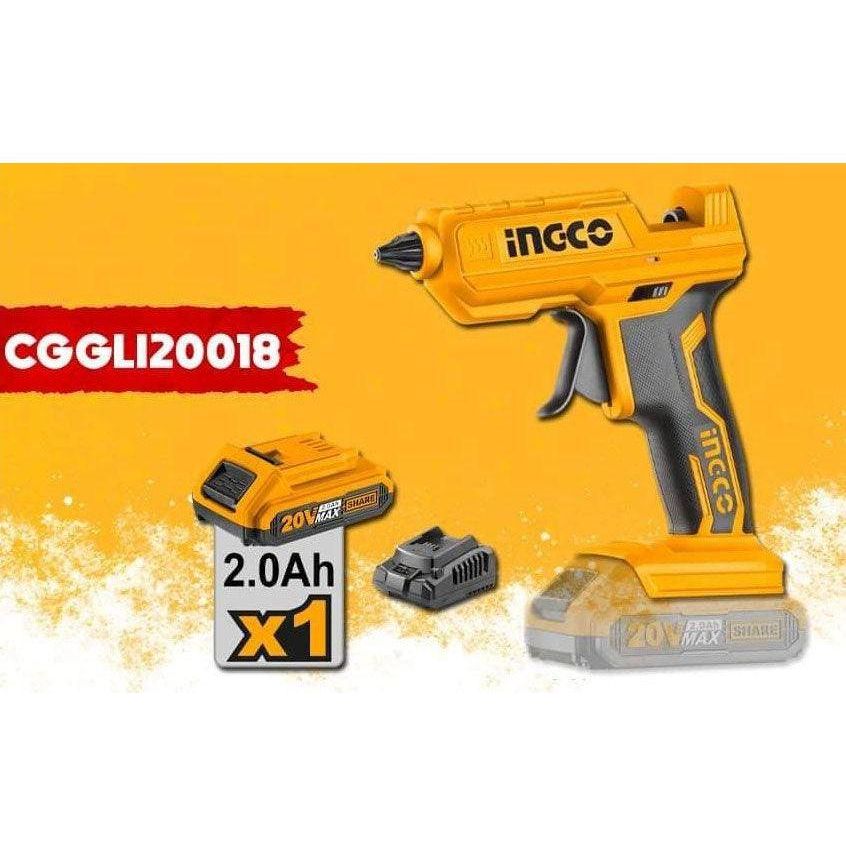 Ingco CGGLI20018 Li-Ion Glue Gun - KHM Megatools Corp.