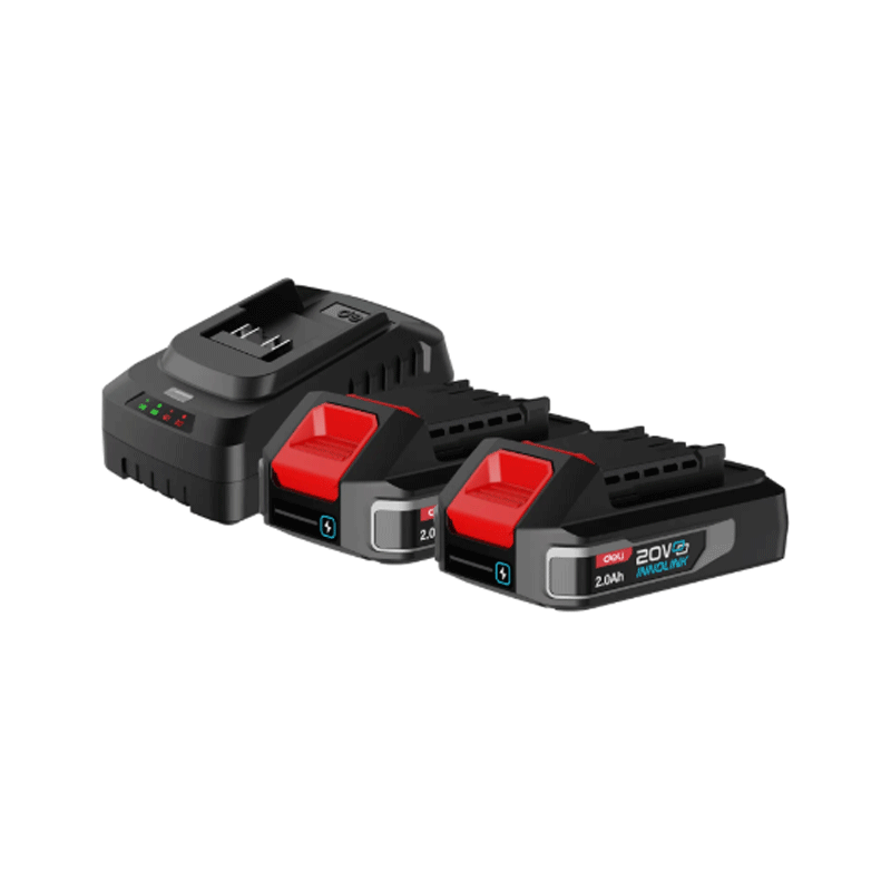 Deli EDE-CM20A2E 2.0Ah Lithium-Ion Battery 21V Charger Set | Deli by KHM Megatools Corp. Main image