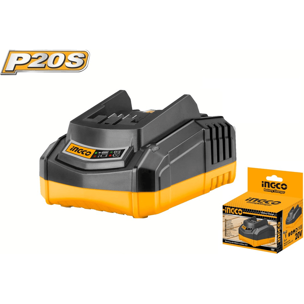 Ingco FCLI2001 20V Battery Charger 2A (P20S) - KHM Megatools Corp. Main image