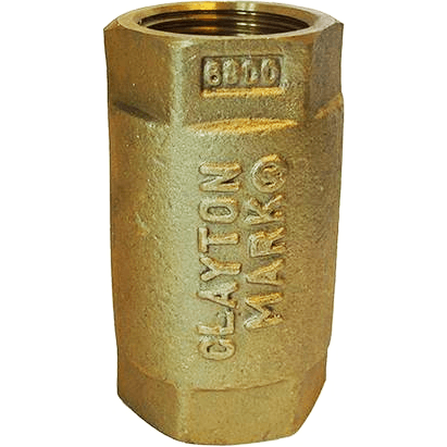 Clayton Mark Check Valve | Clayton Mark by KHM Megatools Corp. Main image