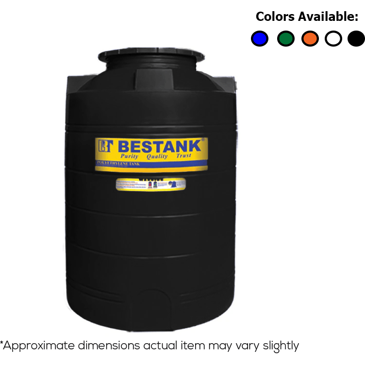 Bestank Polyethylene Vertical Chemical Storage Tank - KHM Megatools Corp. Main image