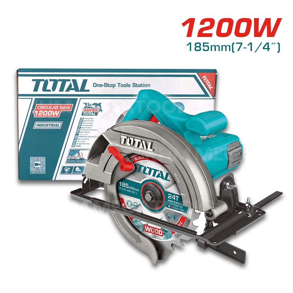 Total TS11218576 Circular Saw 7-1/4" 1200W (SS) - ToolsSavvy.ph Main image