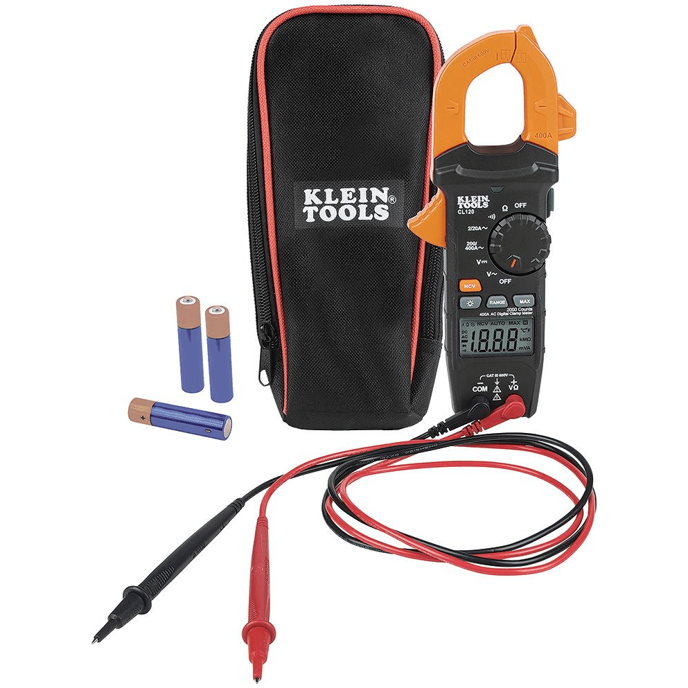 Klein CL120 Digital Clamp Meter / Tester | Klein by KHM Megatools Corp.