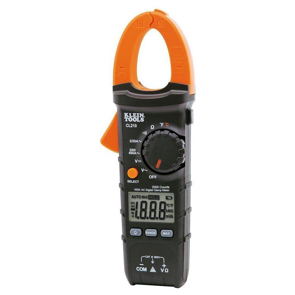 Klein CL210 Digital Clamp Meter / Tester - Goldpeak Tools PH Klein Main image