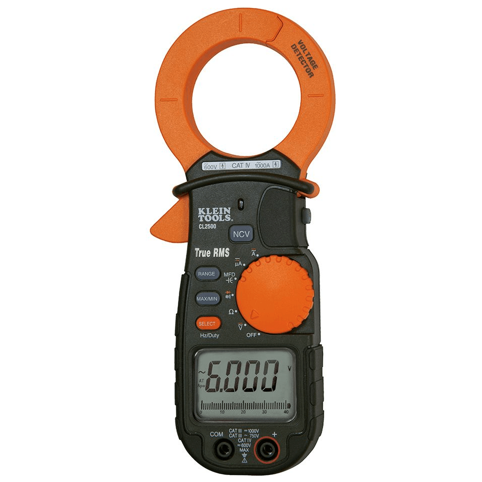 Klein CL2500 Digital Clamp Meter / Tester (1000A AC/DC) | Klein by KHM Megatools Corp.