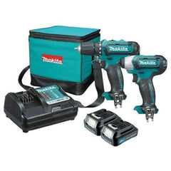 Makita CLX201 12V Combo Kit [CXT-Series] (Cordless Impact Driver + Drill) - Goldpeak Tools PH Makita