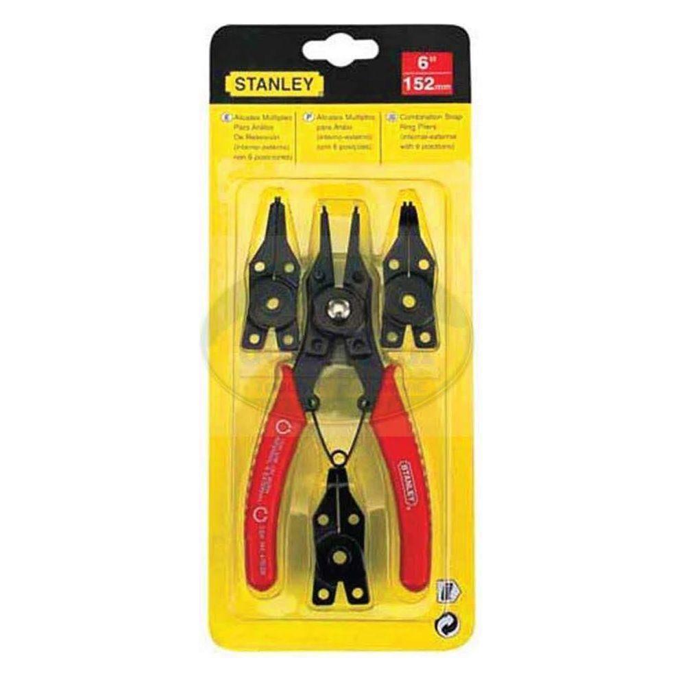 Stanley Combination Snap Ring Pliers / Circlip Pliers - Goldpeak Tools PH Stanley Main image