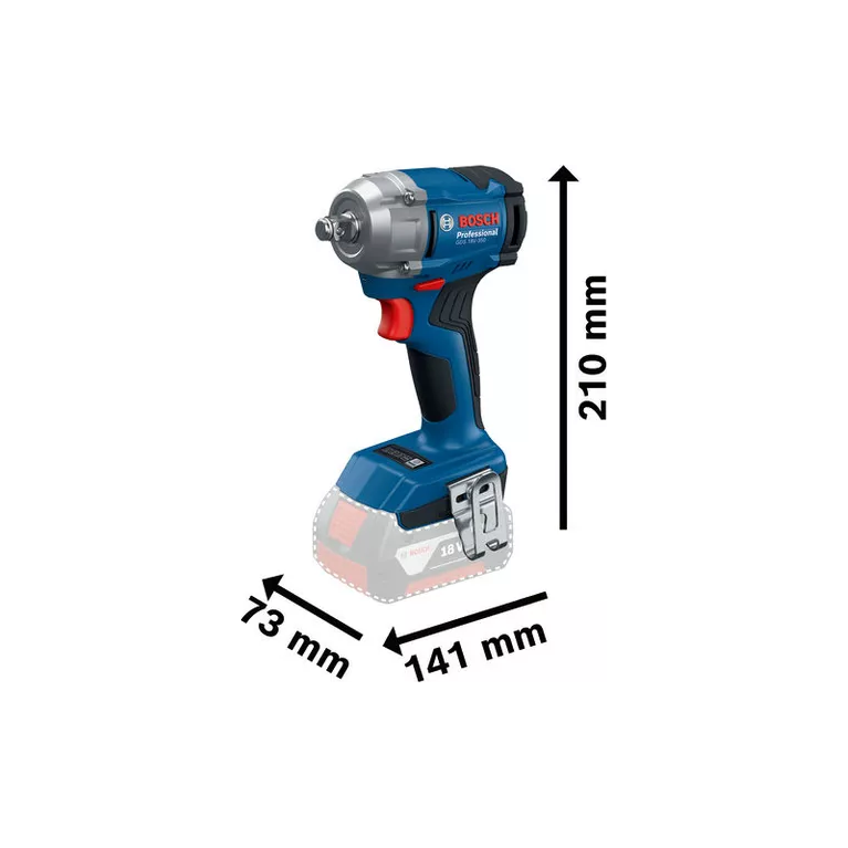 Bosch GDS 18V-350 Cordless Impact Wrench 1/2" Drive 350Nm [Bare] Secondary image