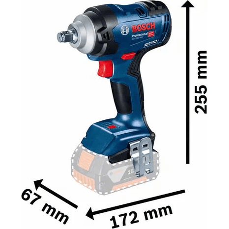 Bosch GDS 18V-400 Cordless Impact Wrench 1/2" Drive 400Nm 18V [Bare] Secondary image