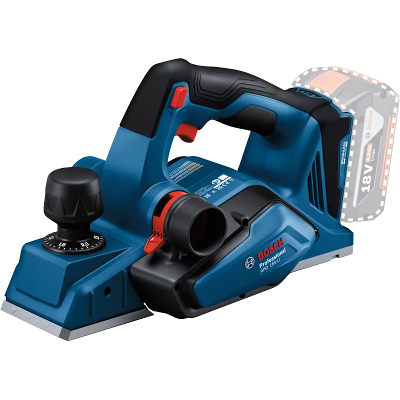 Bosch GHO 185-LI Cordless Wood Planer 3-1/4" 18V (Bare) | Bosch by KHM Megatools Corp. Main image