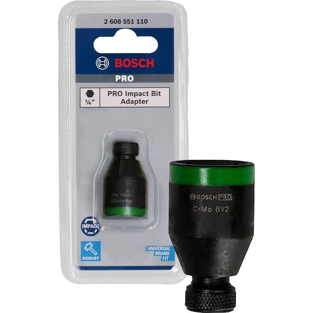 Bosch PRO Impact Bit Adapter 1/2" Drive to 1/4" Hex (2608551110) | Bosch by KHM Megatools Corp. Main image