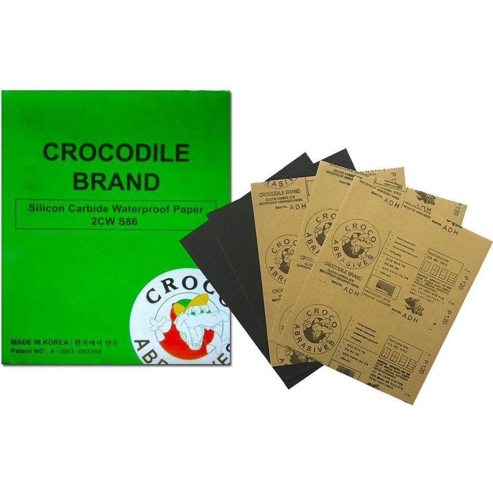 Crocodile 2CW Silicon Carbide Waterproof Abrasive Sand Paper | Crocodile by KHM Megatools Corp. Main image