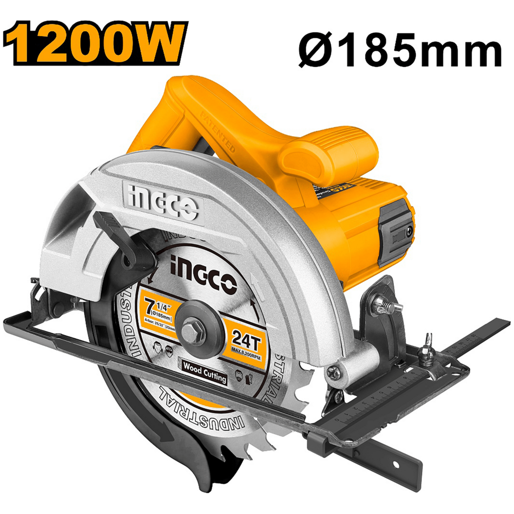 Ingco CS18578 Circular Saw 7-1/4" 1400W - KHM Megatools Corp. Main image
