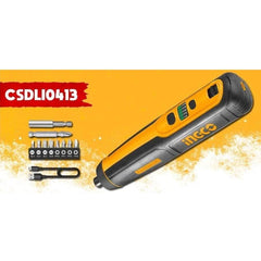 Ingco CSDLI0413 Li-Ion Cordless Screwdriver - KHM Megatools Corp.