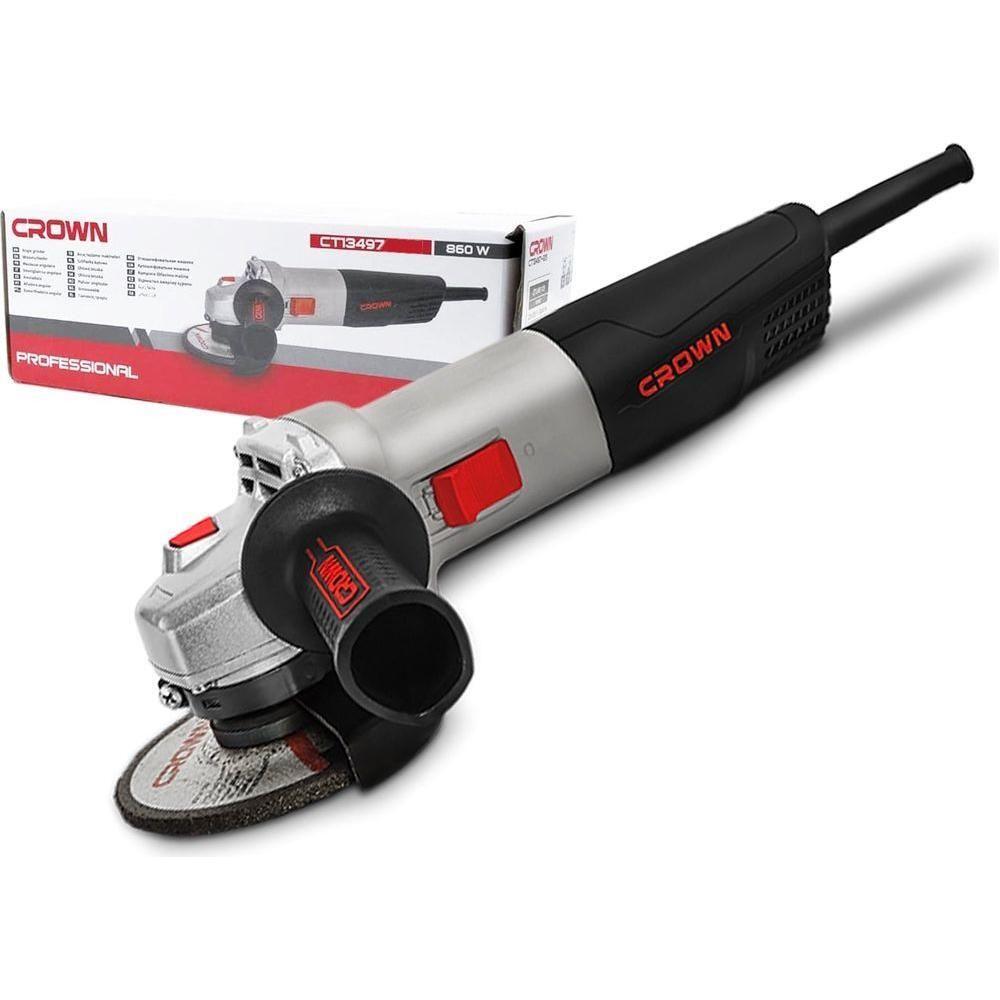 Crown CT13504 Angle Grinder 4" 860W | Crown by KHM Megatools Corp. Main image