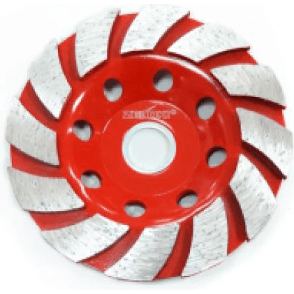 Zekoki ZKK-DGWT-105P Diamond Cup Wheel 4" Segmented Turbo - KHM Megatools Corp. Main image