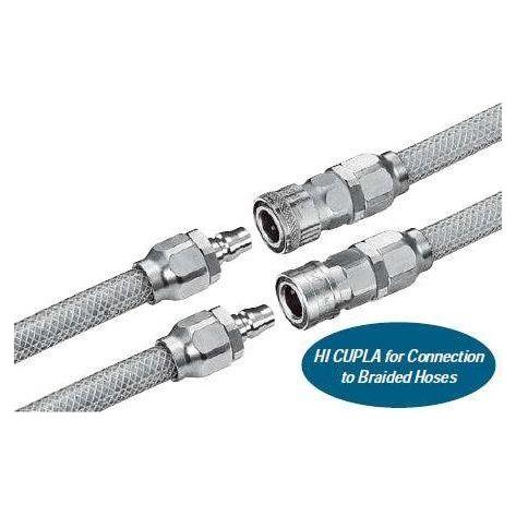 Nitto Kohki Nut Cupla Quick Coupler / Connect Coupling (Urethane/Braided) Secondary image