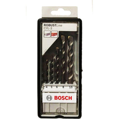 Bosch Silver Percussion Granite Drill Bit Set - Goldpeak Tools PH Bosch